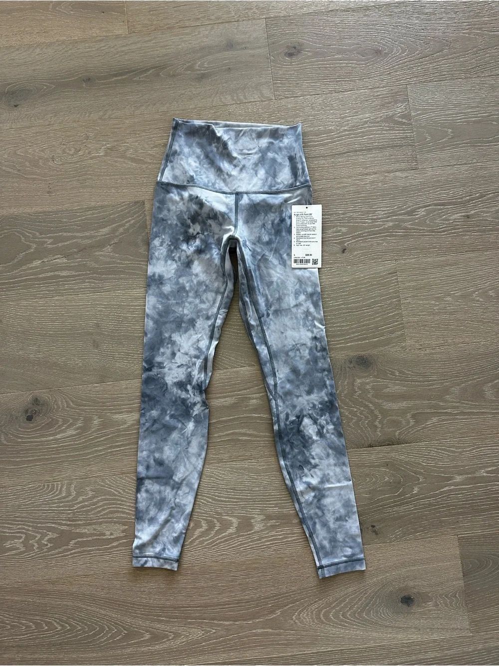 lululemon Align HR Pant 28" - Tye dye Heather Gray
